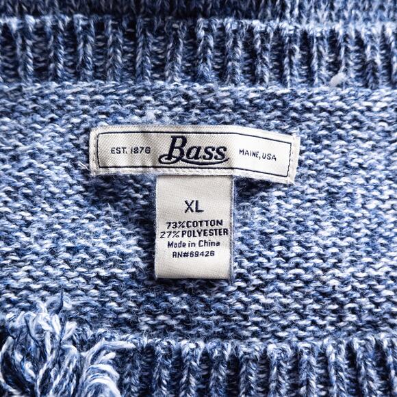 Bass Women’s Sweater Vintage Inspired Cozy Textured Knit Soft Grunge Classic XL - Picture 6 of 7